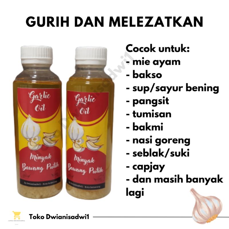 

Minyak Bawang Putih / Garlic Oil