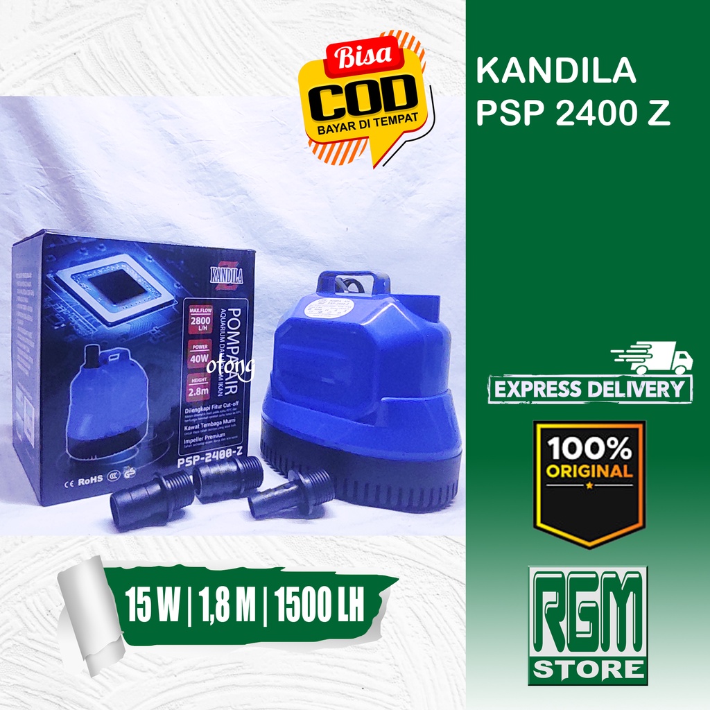 KANDILA PSP2400Z PSP 2400 Z 2400Z POMPA AIR KOLAM AQUARIUM HIDROPONIK