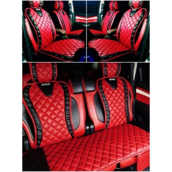 ALAS DUDUK JOK MOBIL COVER JOK MOBIL BAHAN BLUDRU FULSET ALAS + SANDARAN DAN COVER HEADREST