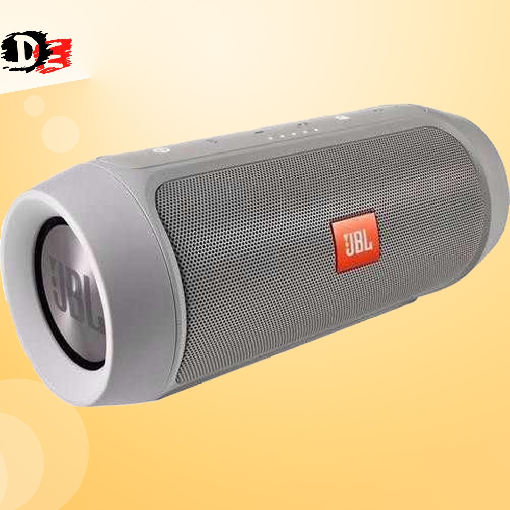 SPEAKER BLUETOOTH WIRELESS SPEKER PORTABLE CHARGE 2 SPIKER BLUTUT MUSIC BOX-SILVER