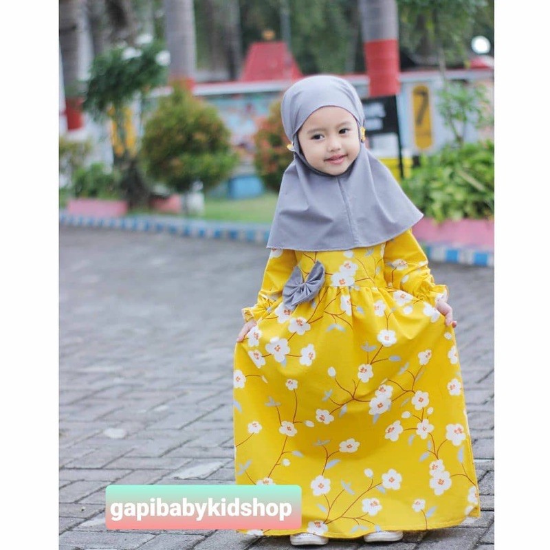 GAMIS BERGO SET ANISSA ANAK MURAH 170