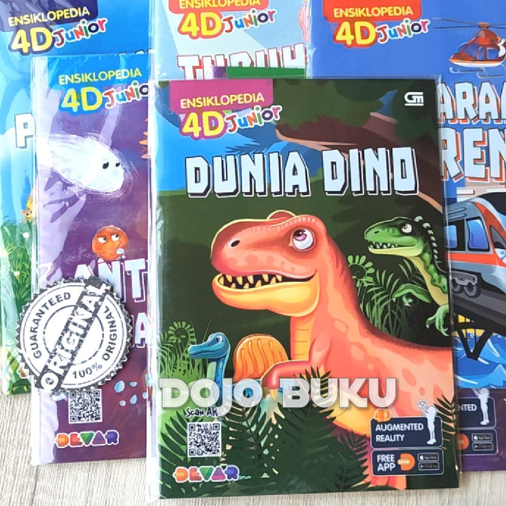 Buku Seri Ensiklopedia 4D Junior by Devar Entertainment