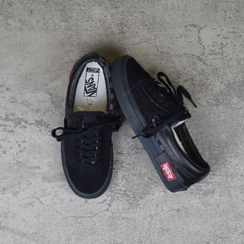 Vans Slip on Cut and Paste All Black