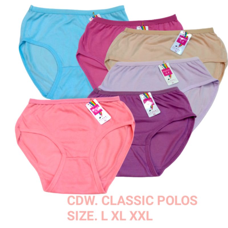 CELANA DALAM WANITA MAXY CLASSIC TALENT POLOS