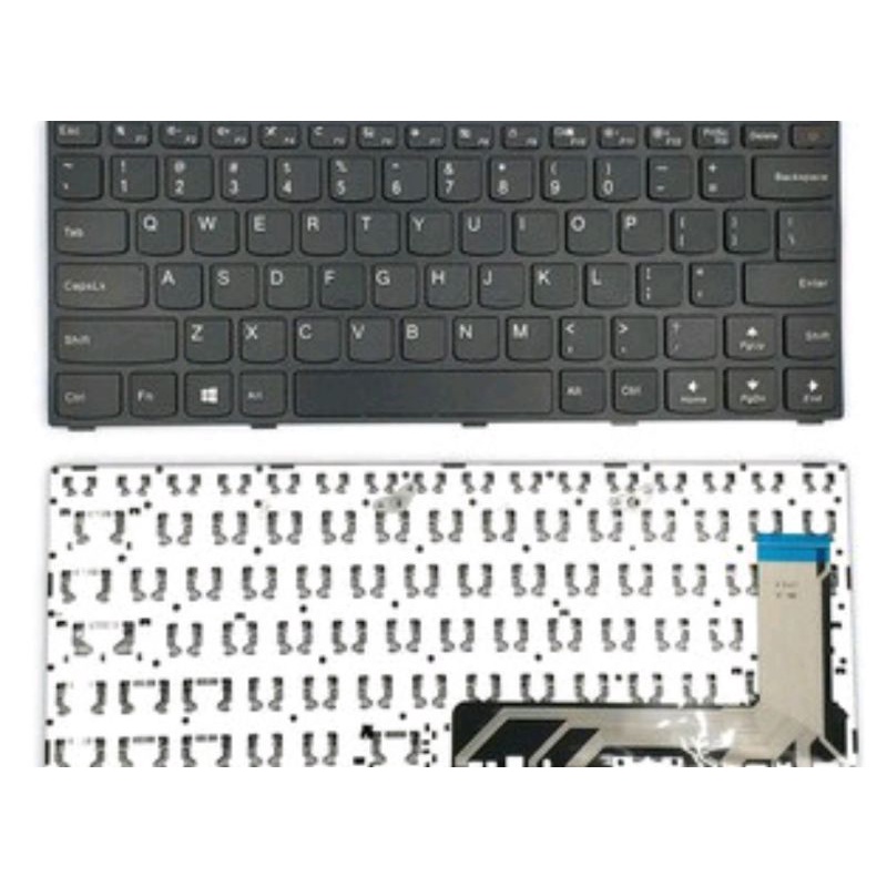 Keyboard Lenovo Ideapad 110-14ISK series soket pingir