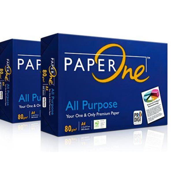 

Murah CTJGM KERTAS HVS PAPER ONE 80GR A4 F4 FOLIO QUARTO / KERTAS FOTOCOY / KERTAS PRINT / 80 A4 F4