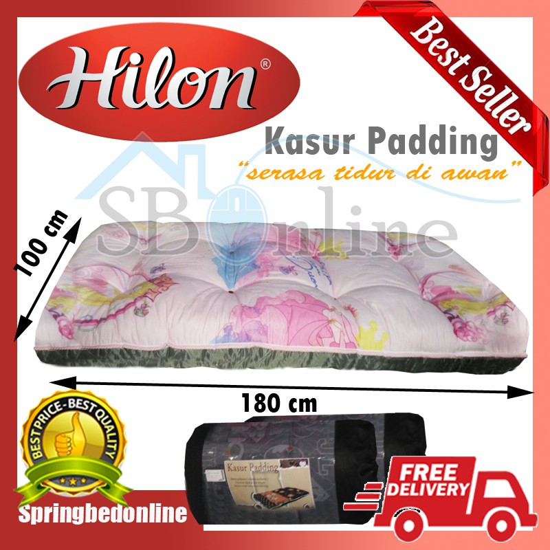 Kasur Lipat Gulung Padding Full Dakron Traveling Mattress By Hilon