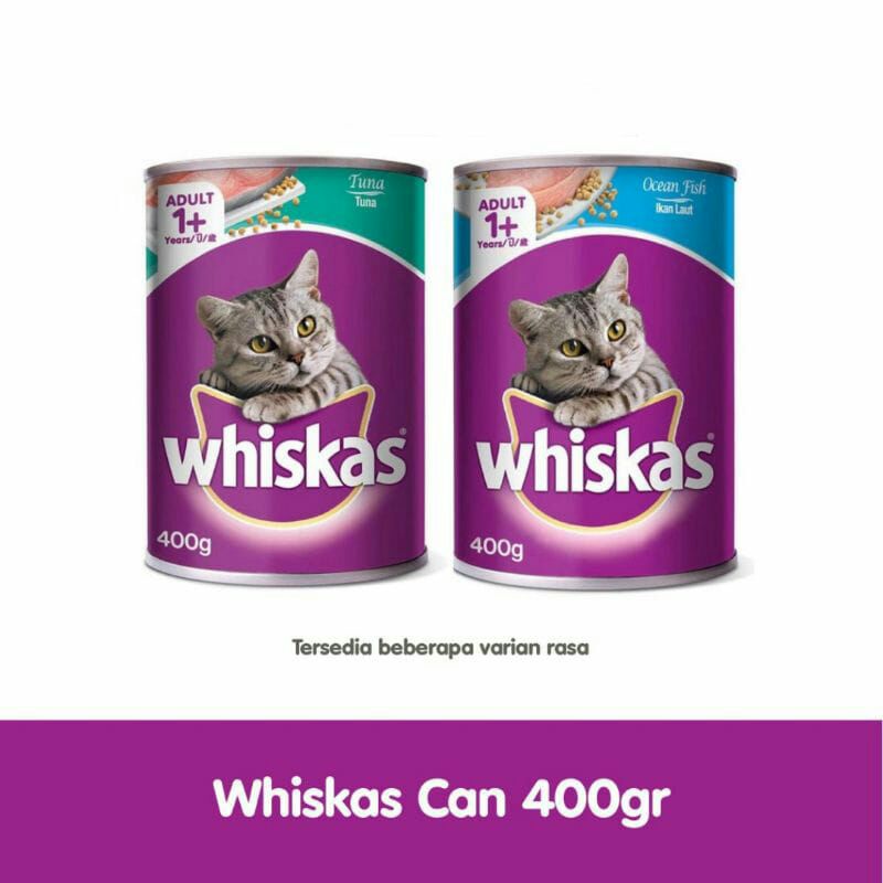 Whiskas Kaleng Tuna & Ocean Fish