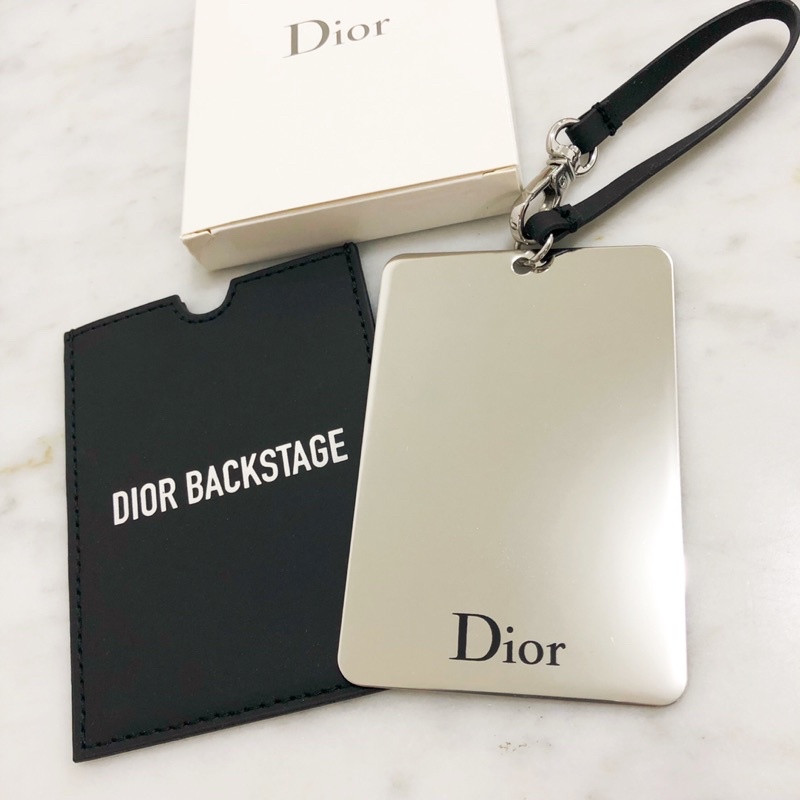 Dior Backstage Double Mirror With Pouch (Bahan Kaca Tebal)