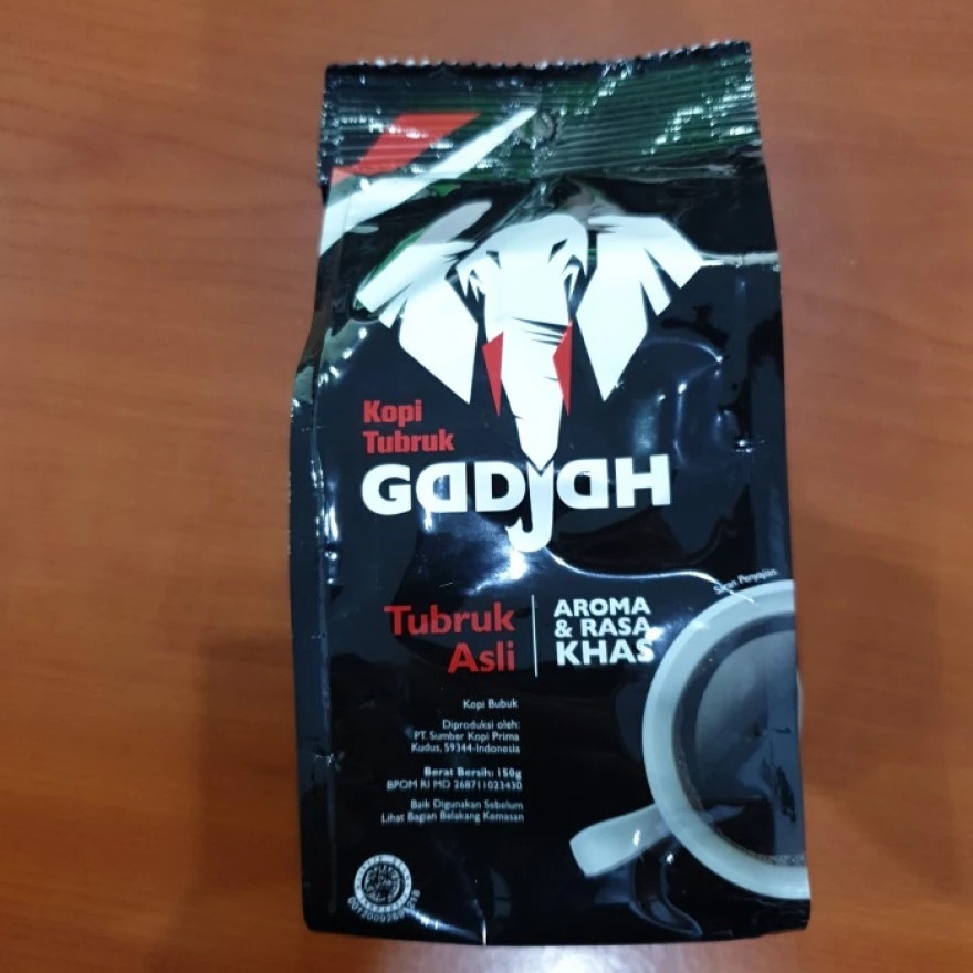 

GADJAH Kopi Tubruk Asli Pack 150gr