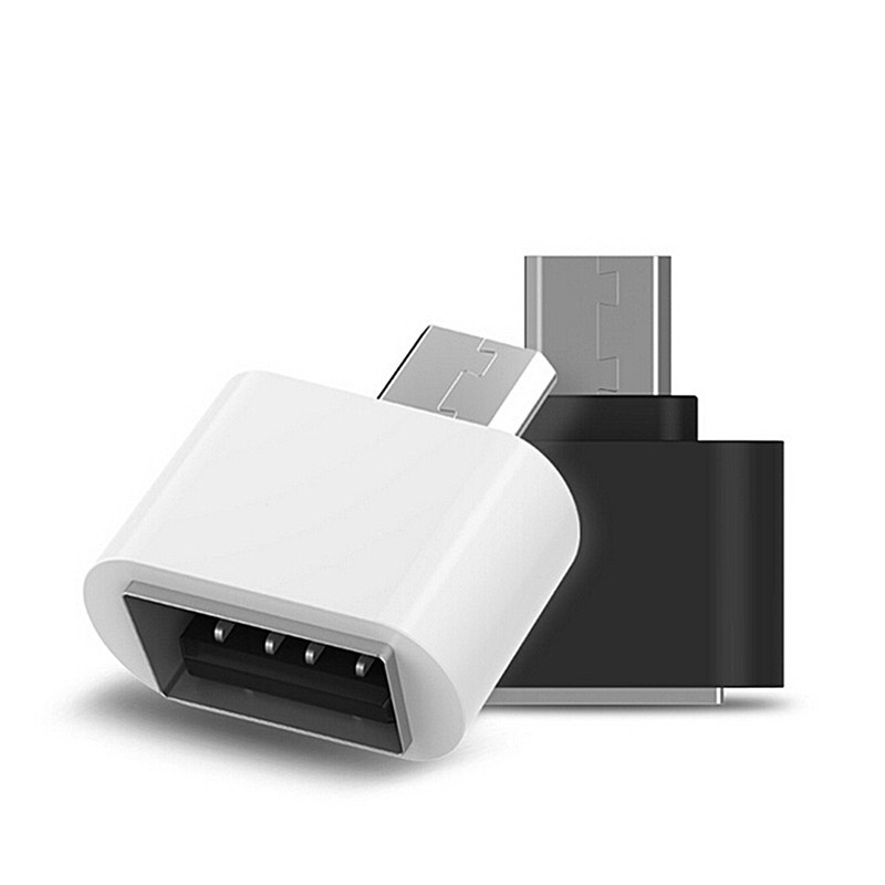 (LUCKID) Kabel Adapter OTG Micro USB Ke USB Untuk Tablet PC Android Samsung Xiaomi HTC SONY