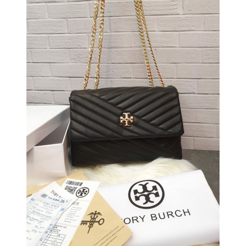 TAS TORY BURCH KIRA CHEVRON SHOULDER BAG