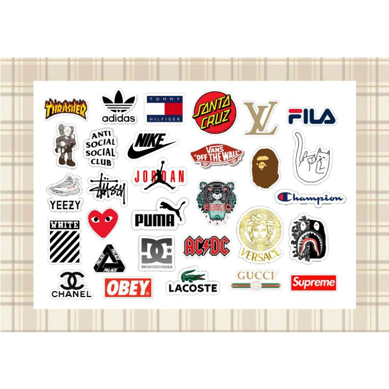 

HYPEBEAST AESTHETIC STICKER (30 pcs)