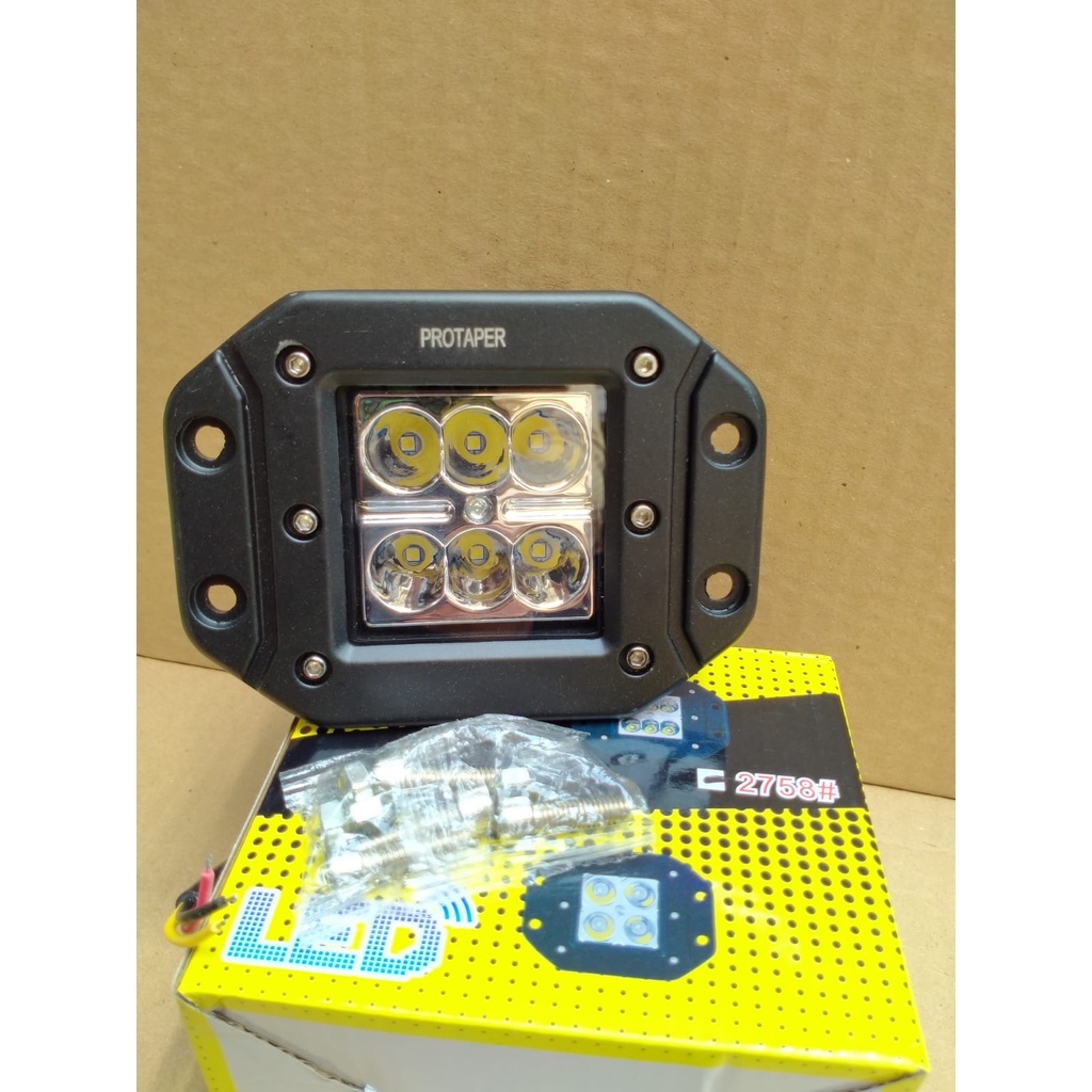 Lampu bumper mobil offroad / lampu bumper protaper / Lampu led bumper worklight 6 titik / lampu led 