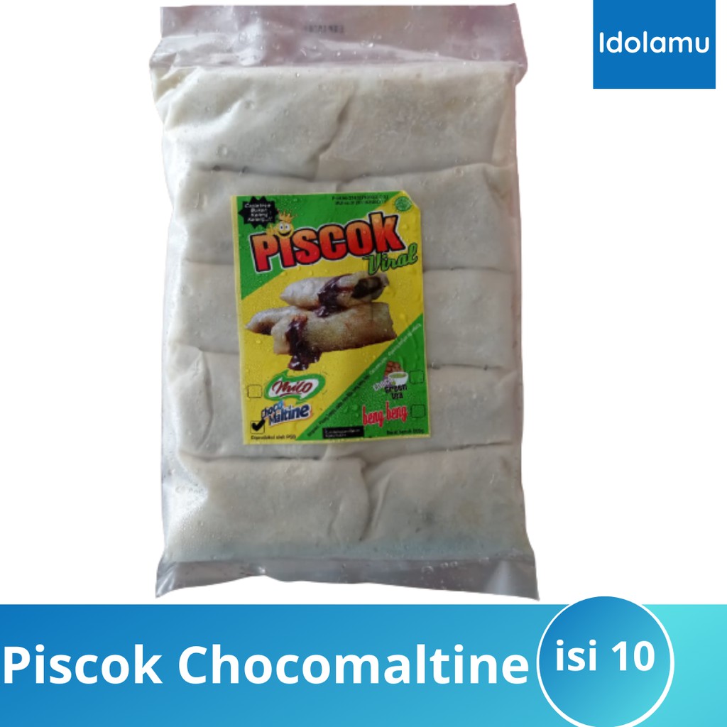 

Piscok Rasa Chocomaltine isi 10