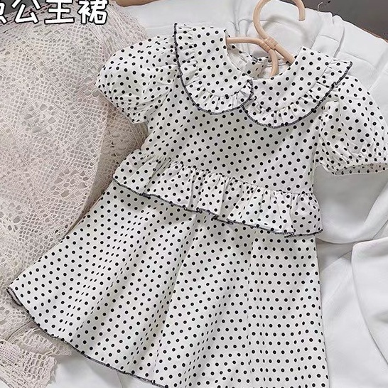 2-6thn | DRESS ANAK KOREA PESTA ELEGAN FORMAL PEREMPUAN MDD MH