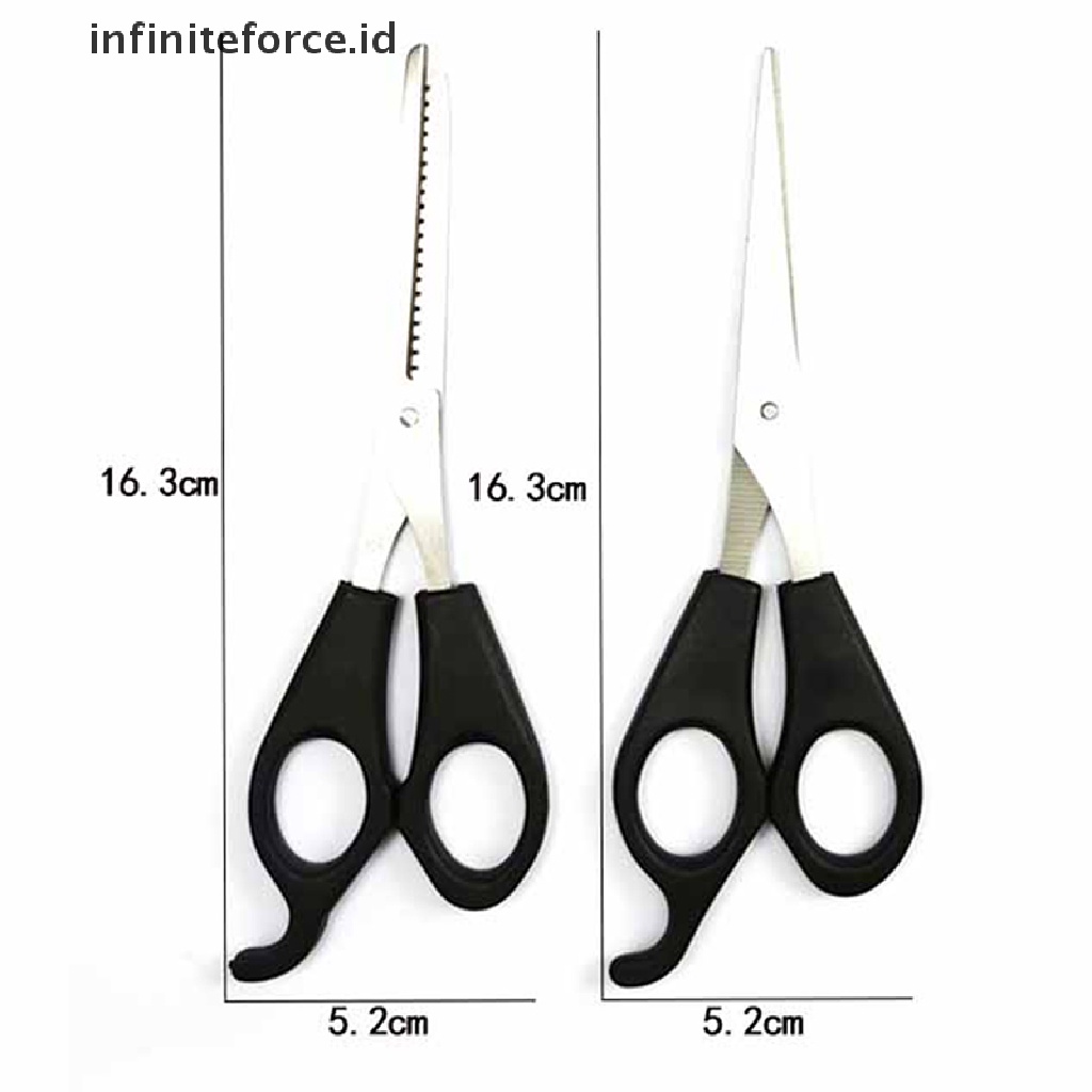 Infiniteforce.id 10pcs / Set Alat Potong Rambut Profesional Untuk Salon / Barber