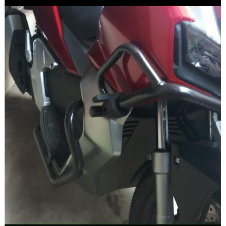 BRACKET BRAKET BREKET LAMPU TEMBAK DUDUKAN LAMPU TEMBAK CREE CWL CRASHBAR HONDA ADV 150 ADV HONDA AD