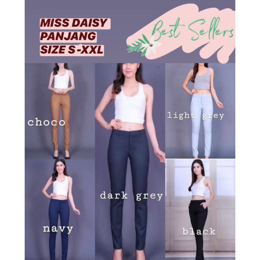 Celana panjang miss daisy / celana panjang import /celana import murah