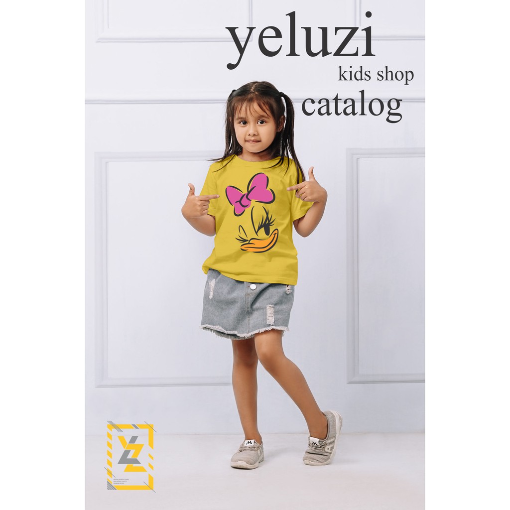 Kaos, Baju, Atasan anak Cewe,perempuan Land city yeluzi