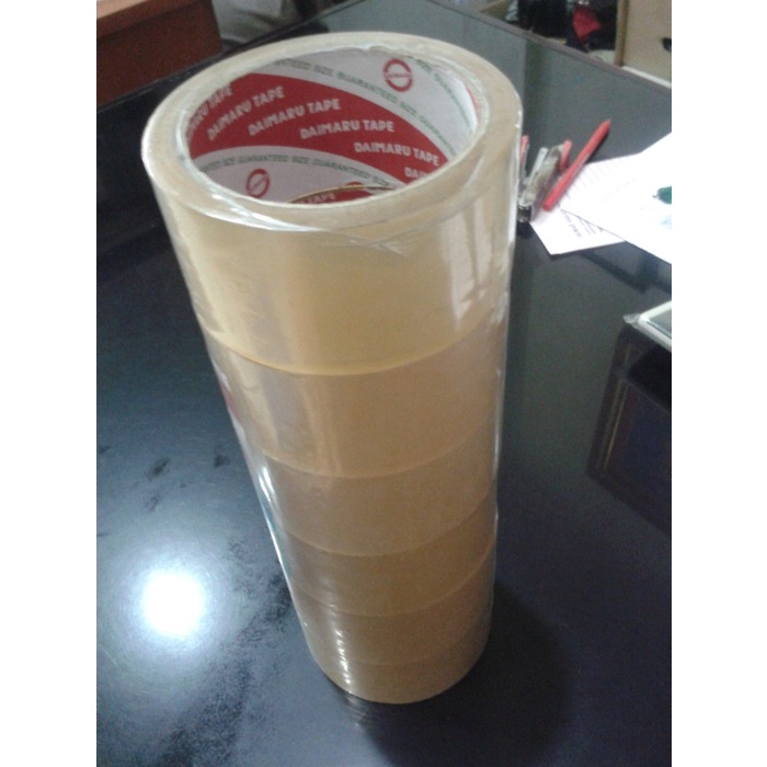 

PEREKAT-PENGIKAT- LAKBAN DAIMARU 45 MM X 50 M BENING -PENGIKAT-PEREKAT.