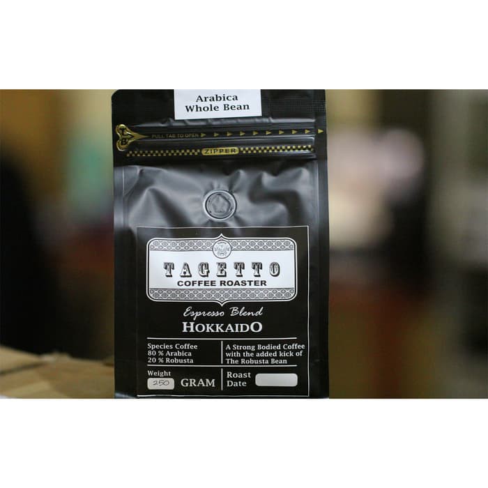 

Espresso Hokkaido 250GR Tagetto Coffee Blend 80% Arabica 20% Robusta - kkp690