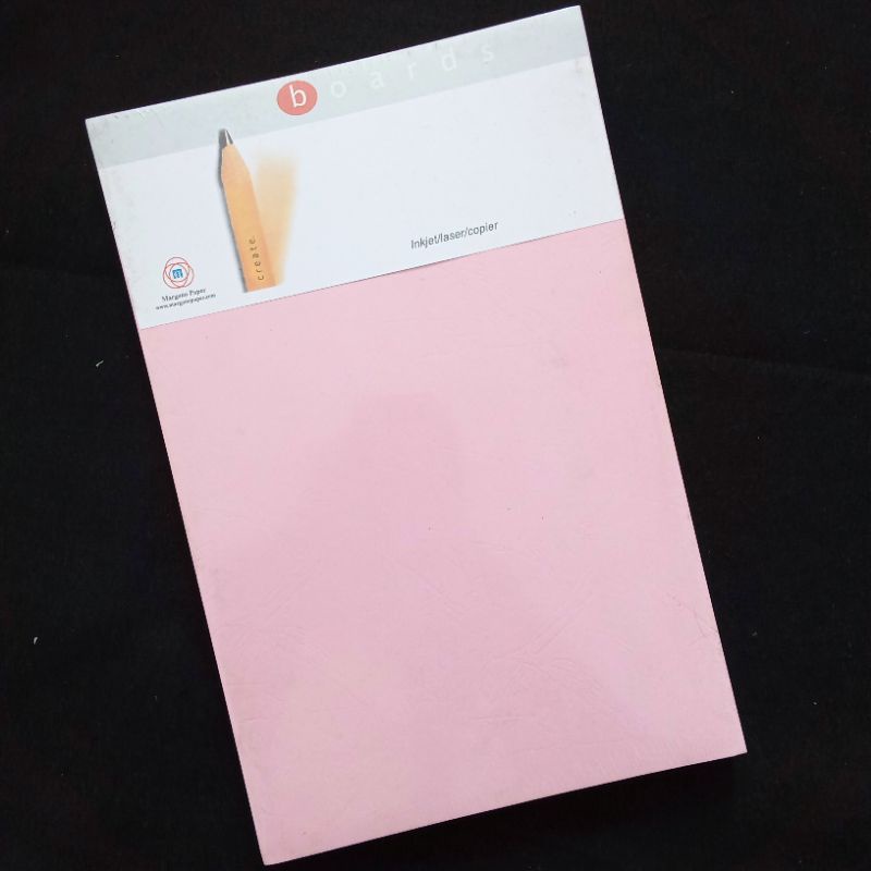 

Kertas Cover Buffalo Rose Pink Boards (Isi 100 lembar)