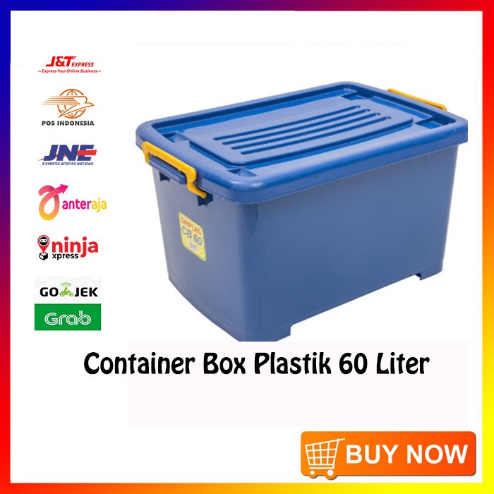 TERMURAH Container Box Plastik 60 Liter / Sinplas 60 Liter