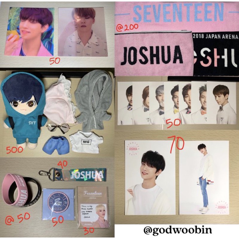 SEVENTEEN PHOTOCARD POSTCARD SLOGAN