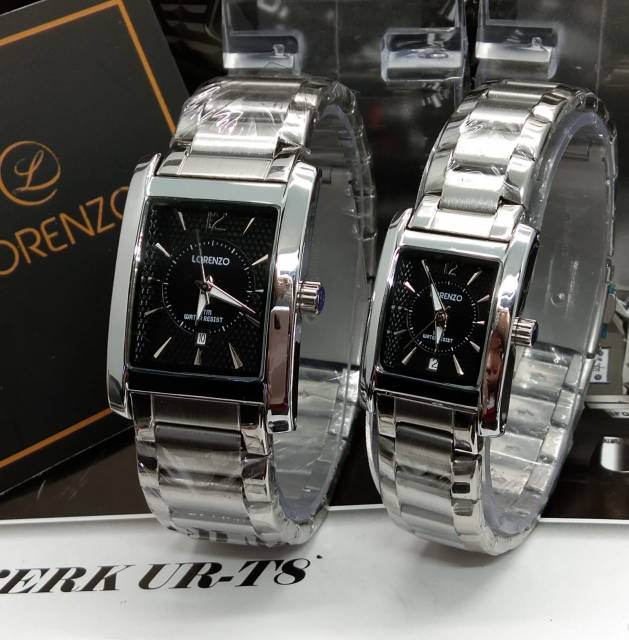 Jam Tangan Couple Lorenzo Original 6530 Limited Series