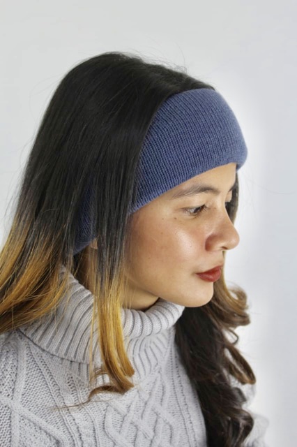 Bandana Rajut Wool Headband Winter