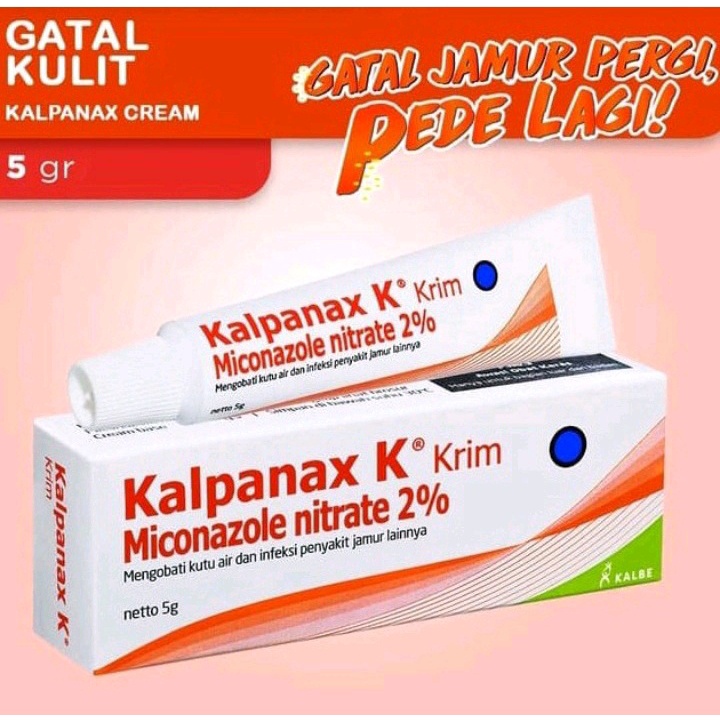 ⭐️⭐️BIG SALE⭐️ ⭐️ORIGINAL Kalpanax Krim 5 gr / Kadas / Kurap / Kutu Air / Jamur / Panu KALPANAK ORI