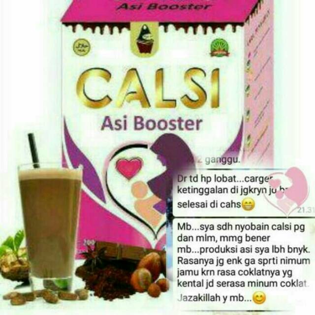 

CALSI minuman cokelat ibu menyusui