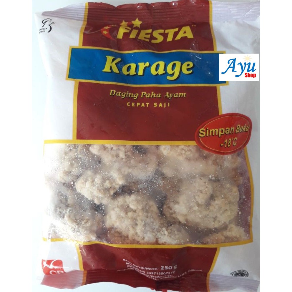 

Fiesta Chicken Karage 250gr