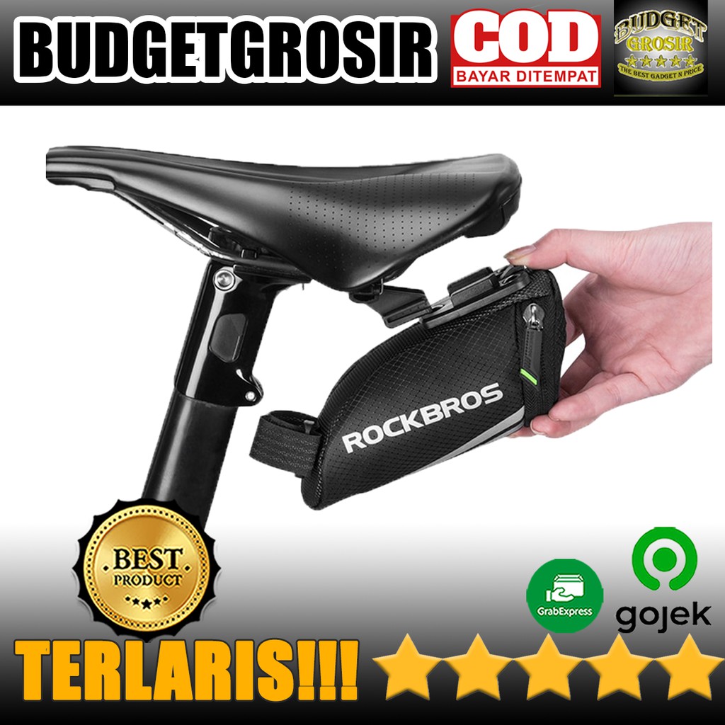 Tas Sepeda Mini Bicycle Saddle Rear Bag - Rockbros