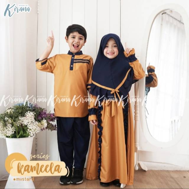 GAMIS KOKO COUPLE BERSAUDARA Kamila