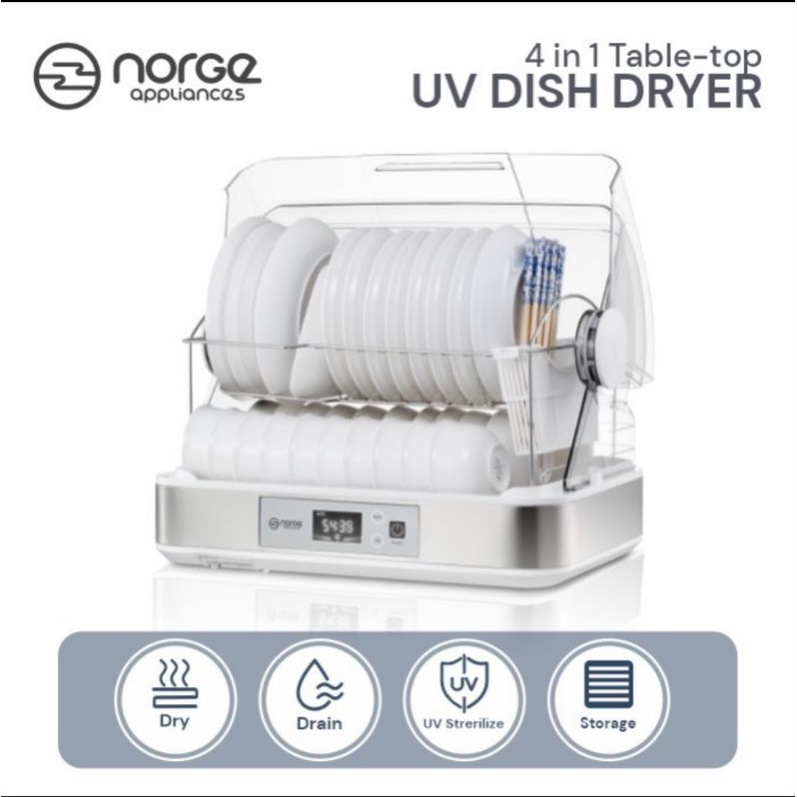 NORGE 4 in 1 UV Dish Dryer