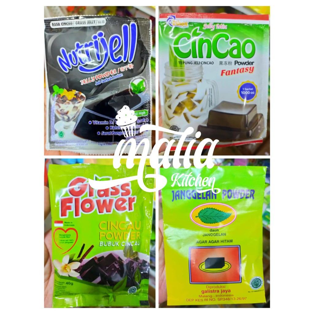 

bubuk minuman cincau sachet