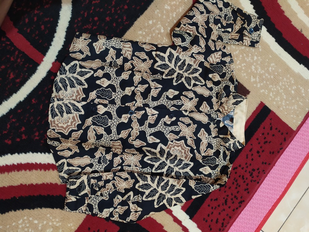 Kemeja Koko Batik Anak Lengan Panjang By Natta_line