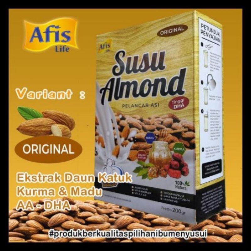 Susu Almond Pelancar Asi