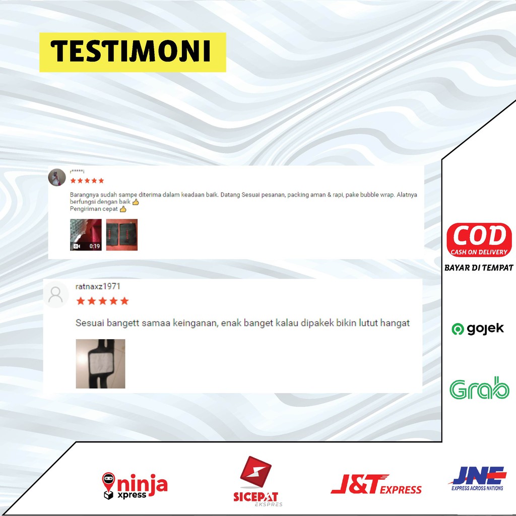 Sabuk Alat Deker Terapi Pemanas Lutut Knee Pads Magnetic Support SEPASANG