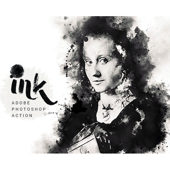 Ink Art - Photoshop Action