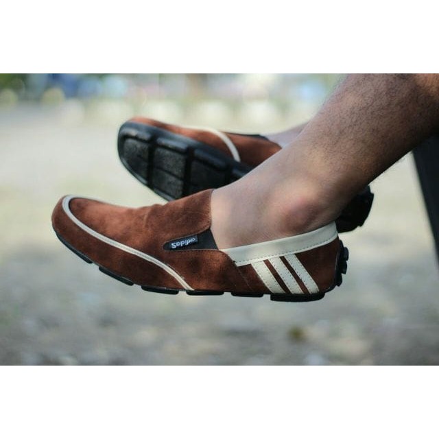 SEPATU CASUAL MOCCASIN ADIDAS DEMBELLE SLOP SLIP ON