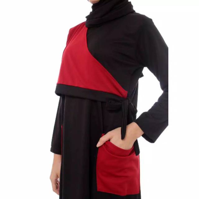 Lovel13ma Long Dress Yava Pocket Black