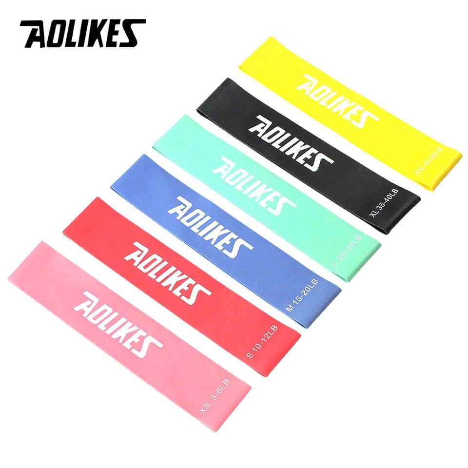 AOLIKES 3601 6in1 Set Resistance Band - Power Band for Gym Stretching Yoga