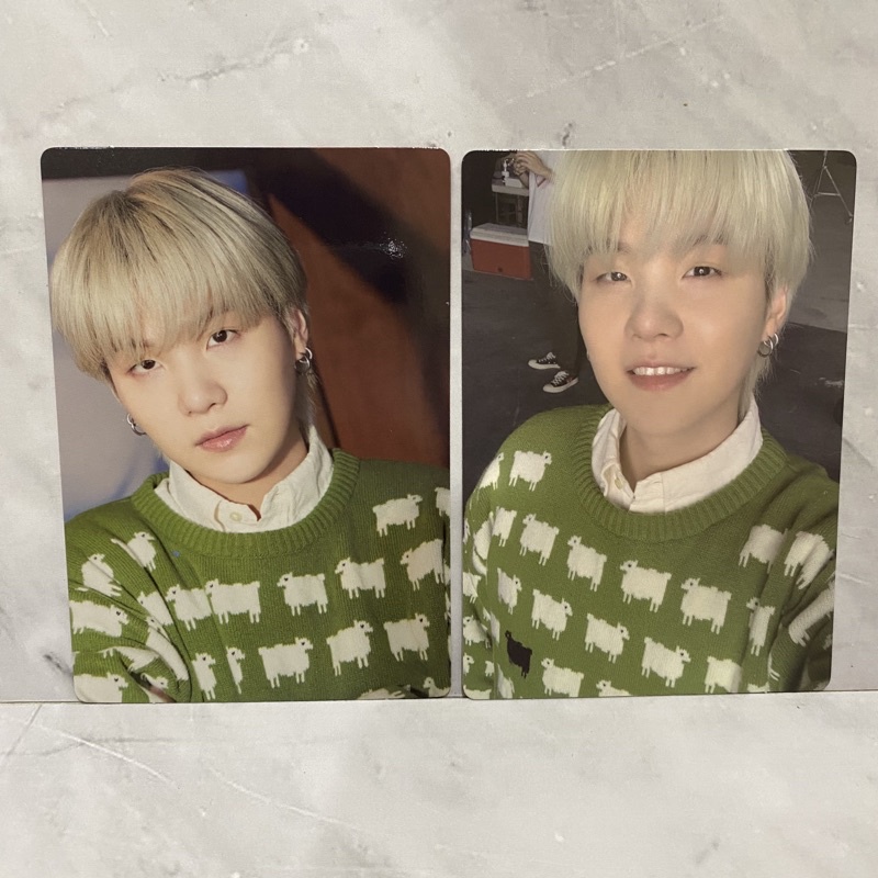 BTS little wishes mpc mini photocard pc gift 1 gift 7 special card suga yoongi official  dalmajung s