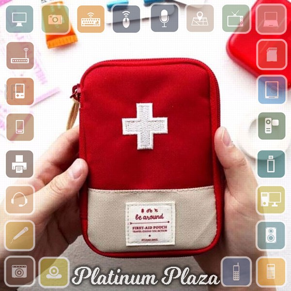 Le Around Tas Mini Obat P3K - A3079 - Red`8OWATT-