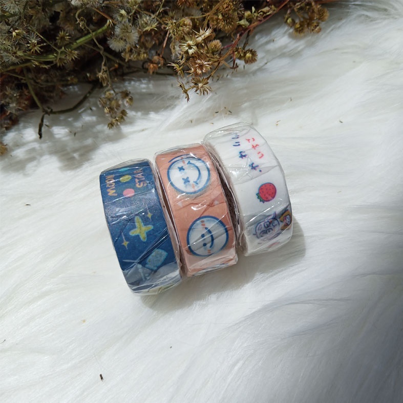 

Washi Tap Character / Washi tap murah / Scrapbook / Journaling