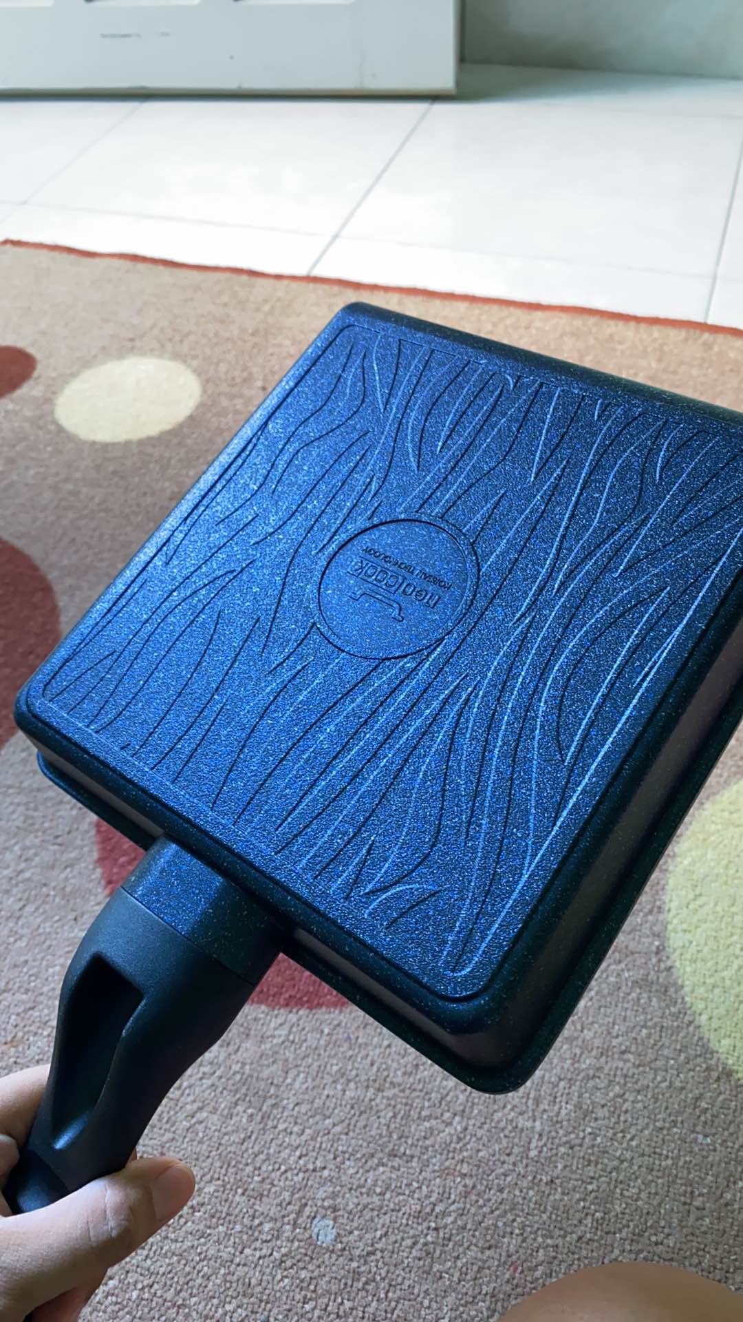 Square Pan 23cm Neocook Mega Stone /panci Multifungsi-by Neohaus (original)