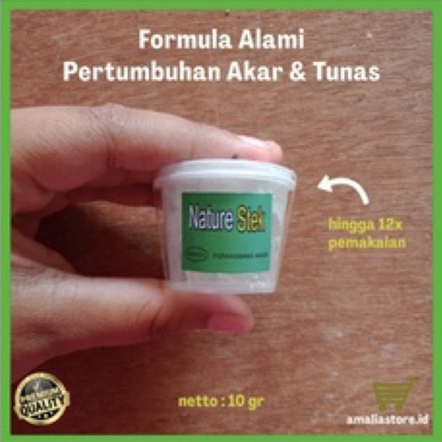 NATURE STEK ZPT 10gr repack Penumbuh Akar untuk CANGKOK / STEK